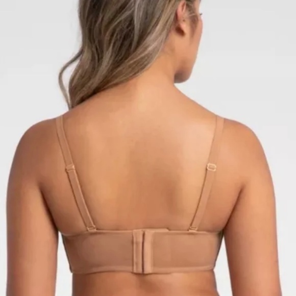 NWT Lively All You No Wire Strapless Bra Nude size 32C - Picture 3 of 11